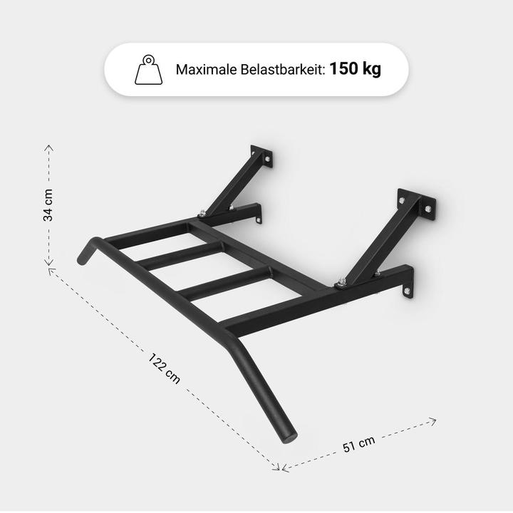 Produktbild Gorilla Sports Klimmzugstange - 909
