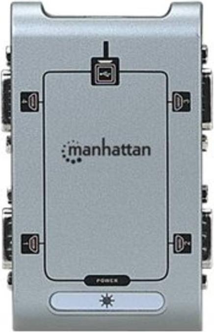 Actual product image Manhattan USB to Serial Converter (0.45 m)