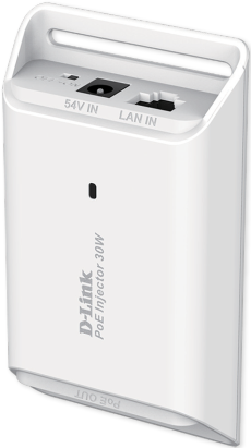 Produktbild D-Link DPE301GI: PoE+ Gigabit Injector (802.3at (PoE+), 802.3af (PoE), 30 W)