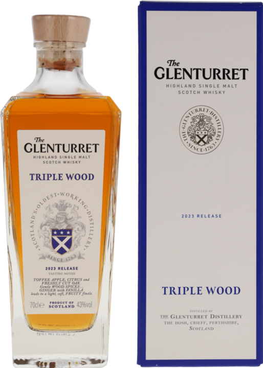 Image du produit Glenturret Triple Wood 2024 Sortie (Single Malt)