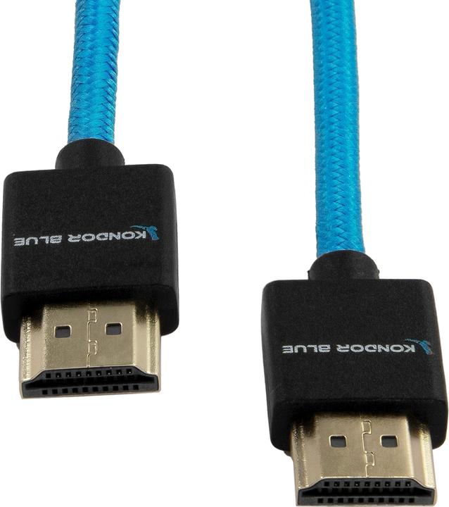 Produktbild Kondor Blue HDMI to HDMI 16" Thin Braided Cable for on Camera Monitors () (0.41 m)