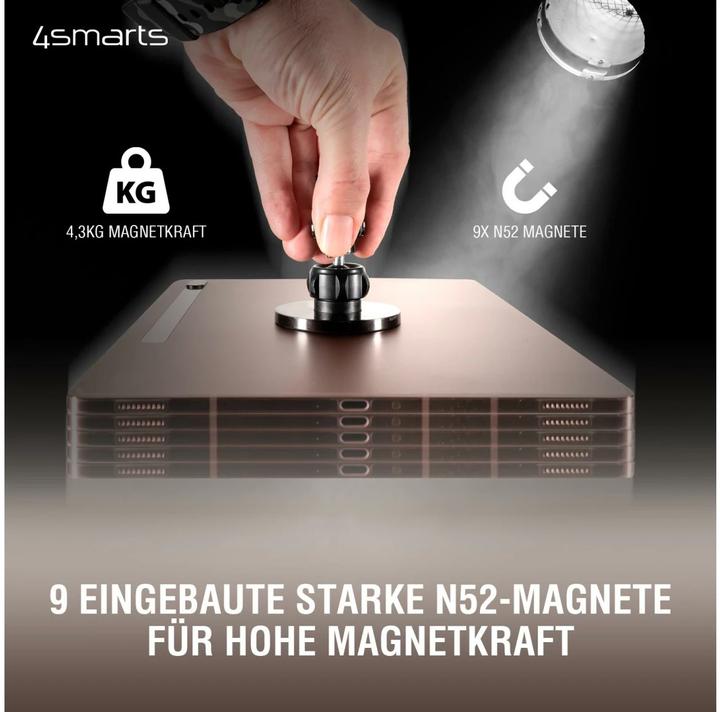 Produktbild 4smarts KFZ-Halterung UltiMAG CLAMPMAG