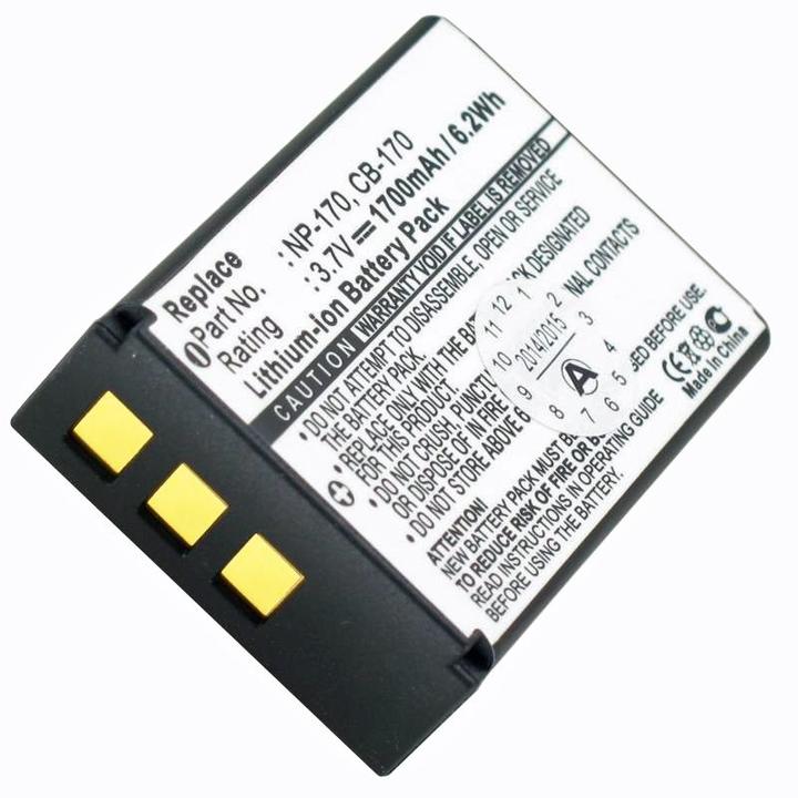 Produktbild AccuCell Akku Aiptek CB-170, NP-170, 084-07042L-062 (Akku)