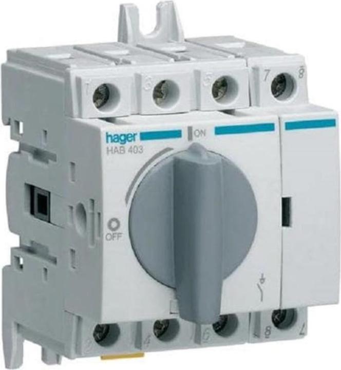 Actual product image Hager Switch disconnector 4L 32A