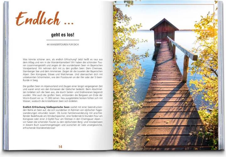 Produktbild Endlich Erfrischung - Südbayerische Seen (Deutsch, Brigitte Schäfer, Eugen E. Hüsler, Ralf Enke, Raphaela Moczynski, Siegfried Garnweidner, Thomas Rettstatt, Walter Theil, 2022)