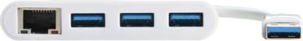 Produktbild DLH USB-A ADAPTER TO 3 USB-A+RJ45 (USB-A, 4 Ports)