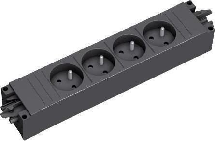 Actual product image Bachmann STEP BASE - Power strip - AC 250 V (4 x, GST18)