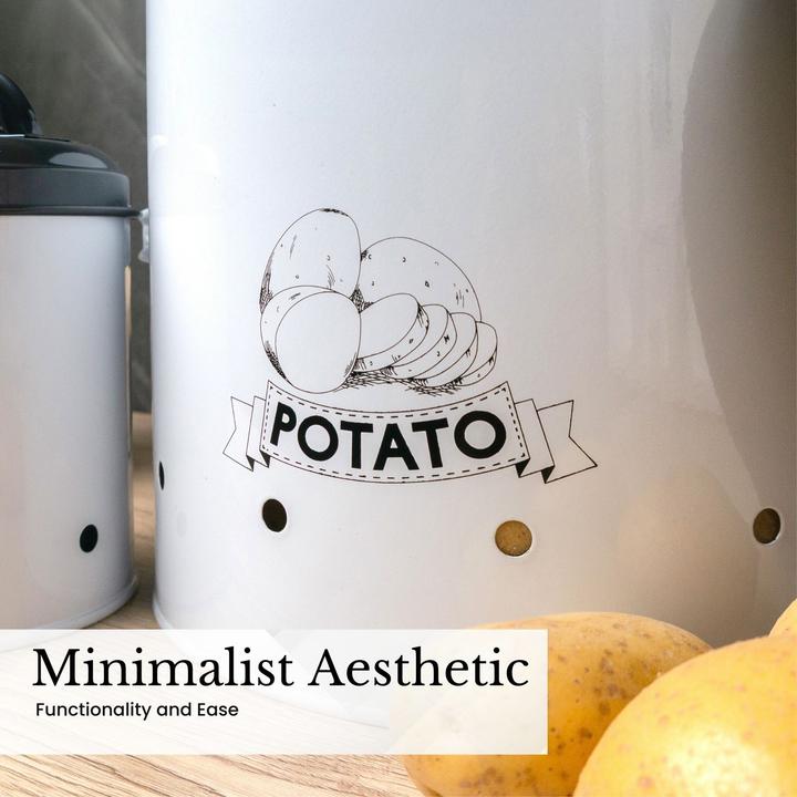 Actual product image Intirilife Set of 3 Food Storage Tins Storage Tins with Lids