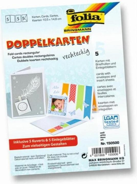 Immagine prodotto Folia Carte doppie (5 pz.)