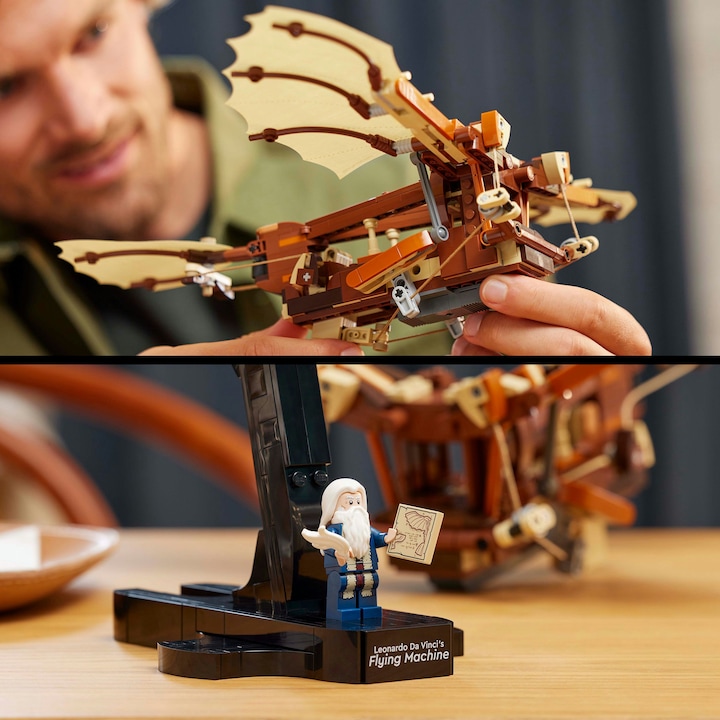 Produktbild LEGO Die Flugmaschine von Leonardo da Vinci (10363, LEGO Icons)