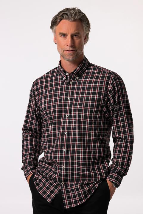 Produktbild Boston Park Karohemd, Langarm, Buttondown-Kragen, Comfort Fit (7XL)