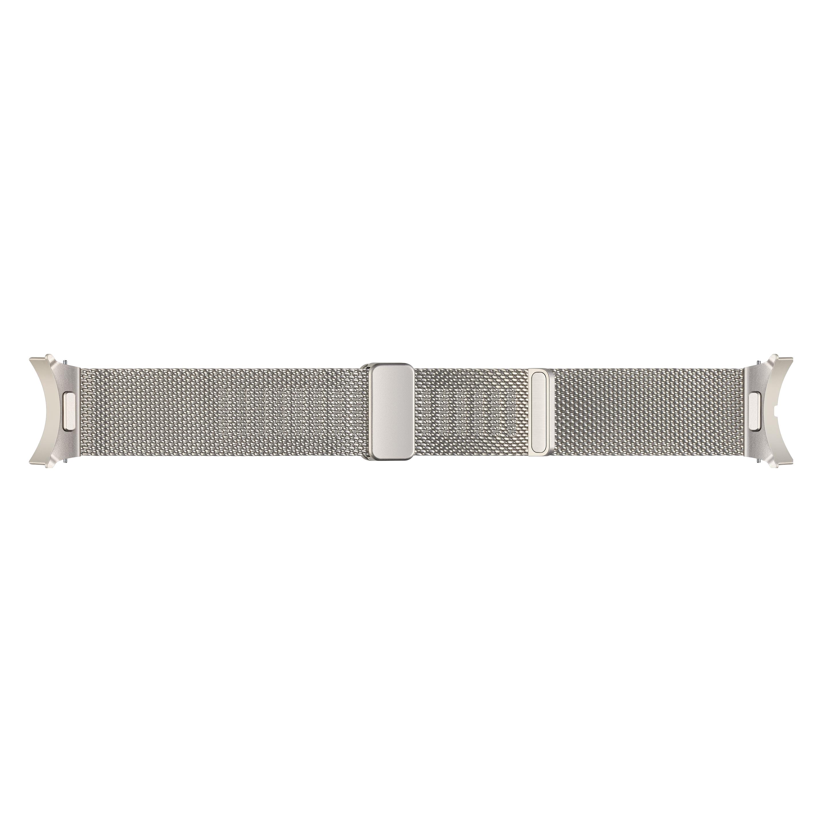 Samsung Milanese Strap (40 mm, Edelstahl), Uhrenarmband, Gold