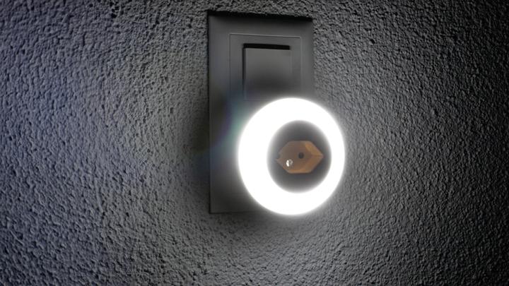 Actual product image Steffen LED night light with T13 socket