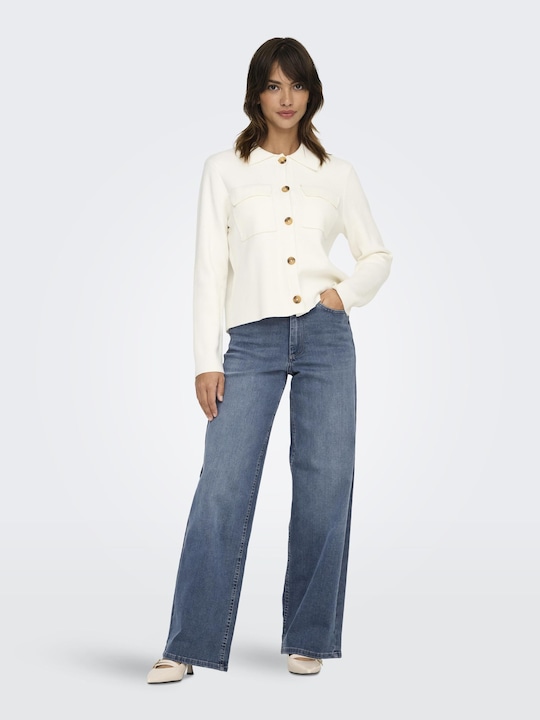 Actual product image Only Onlmadison Blush Hw Wide Dnm Tai853 Noos (L)
