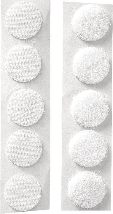 Produktbild Rayher Klettverschluss, rund, 10 Stück (19 mm)