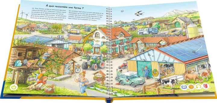 Produktbild tiptoi Une journée à la ferme (Französisch, Inka Friese, 2023)