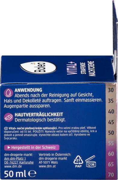 Produktbild dm Balea Vital+ (50 ml, Nachtcreme)
