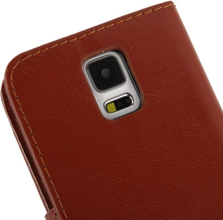 Produktbild König Design Schutzhülle Handytasche (Flip Quer) für Handy Samsung Galaxy S5 / S5 Neo (Samsung Galaxy S5, Samsung Galaxy S5 Neo)