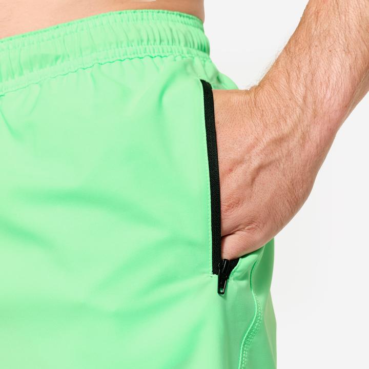 Produktbild Domyos Shorts Reissverschlusstaschen - neongrün (3XL)