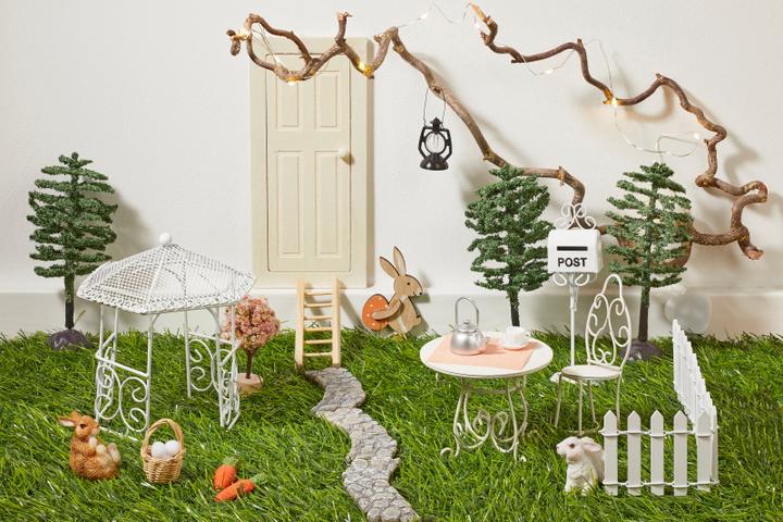 Produktbild Hobby Fun Mini-Utensilien Laterne Schwarz