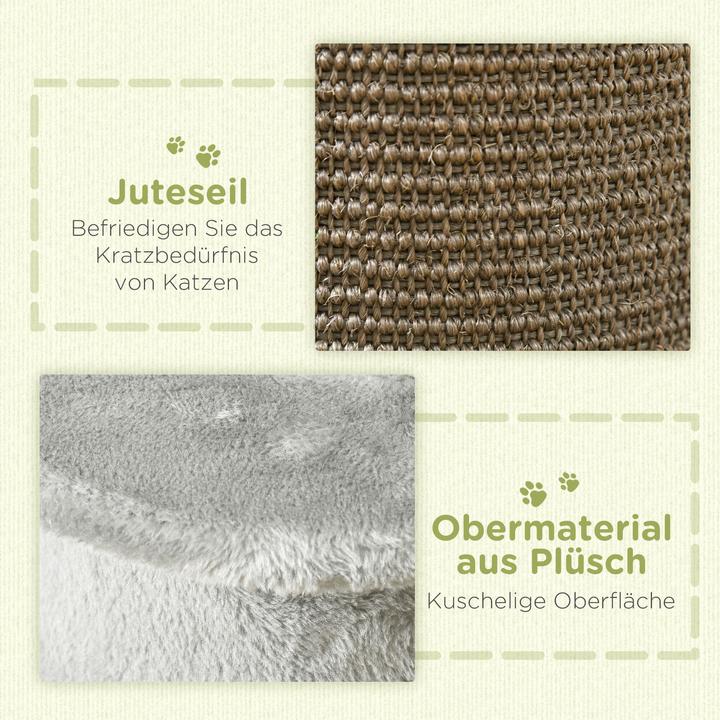 Actual product image PawHut Scratching post (58 cm, Grey)