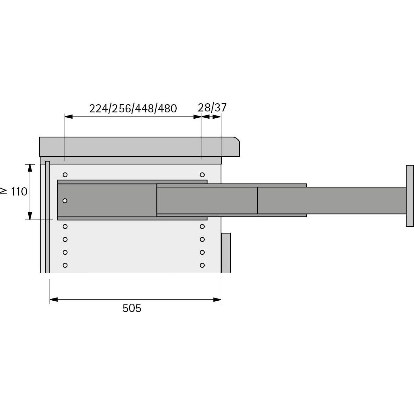 Thumbnail - Hettich Bügelbrett, Bügelbrett, Weiss