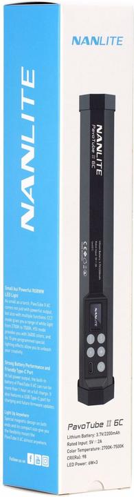 Actual product image Nanlite PavoTube II 6C RGB (Rod light)
