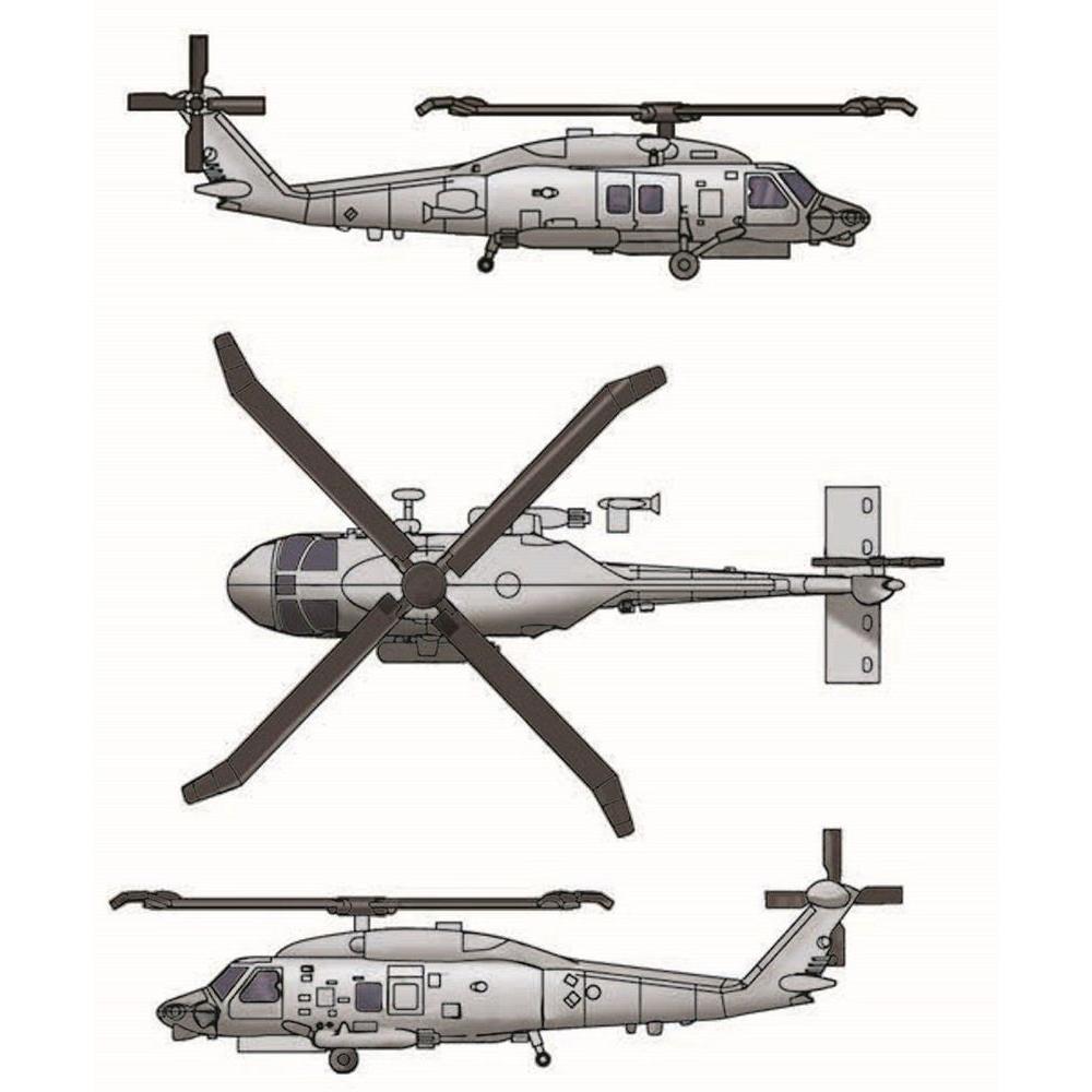 Trumpeter SH-60K Sea Hawk (6 aircraft)