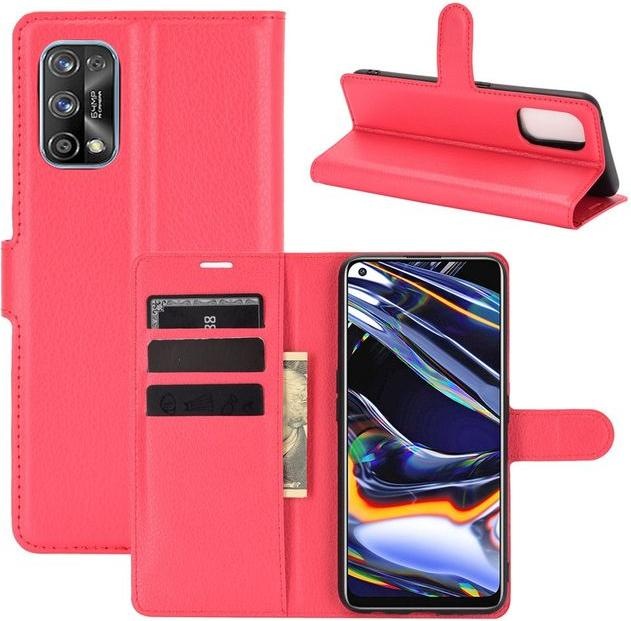 Produktbild MU Classic Litchi Leder Bookcover Series (Realme 7 Pro)