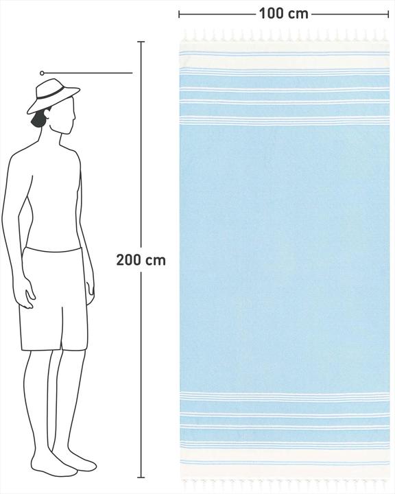 Immagine prodotto Fit-Flip Hamamtuch (200 x 100 cm)