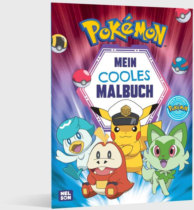 Immagine prodotto Pokémon Activity-Buch: Mein cooles Malbuch