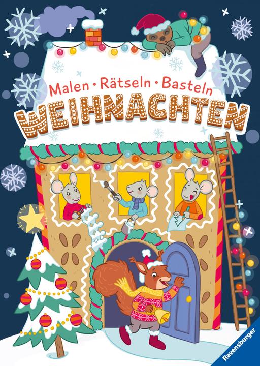 Ravensburger Malen - Rätseln - Basteln: Weihnachten