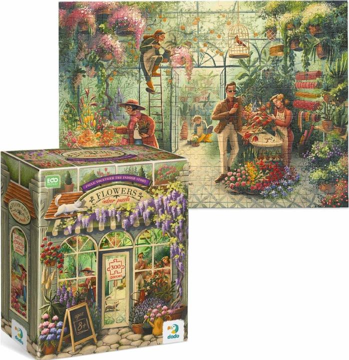 Produktbild Dodo Puzzle 300 Blumenladen (300 Teile)