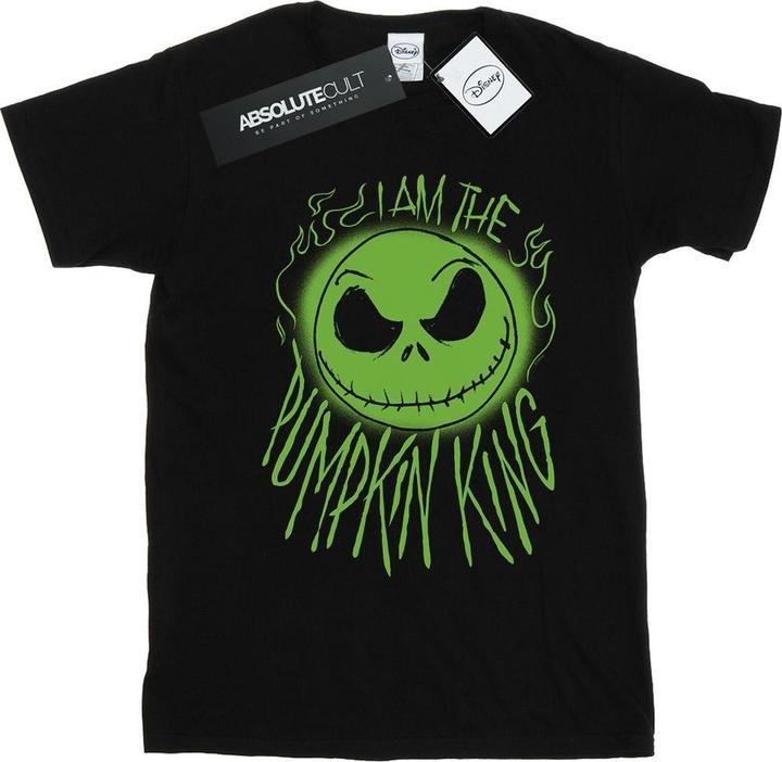 Immagine prodotto Disney Nightmare Before Christmas Pumpkin King Maglietta Ampia Donna (3XL)