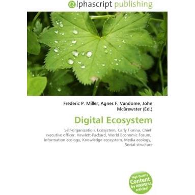 Digital Ecosystem, Fachbücher von Agnes F. Vandome, Frederic P. Miller, John McBrewster