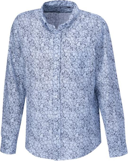 Immagine prodotto Artime Leinen-langarmhemd mit Brusttasche hellblau (XXL)