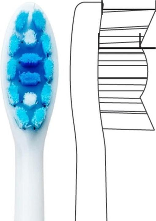 Produktbild Beconfident Whitening Sonic Twin-pack Ersatz Bürstenköpfe in Weiss (2 Stück) (2 x)