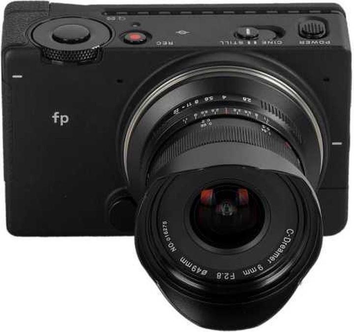 Actual product image Venus Optic Laowa 9 mm f/2.8 Zero-D (L-Mount, APS-C / DX)