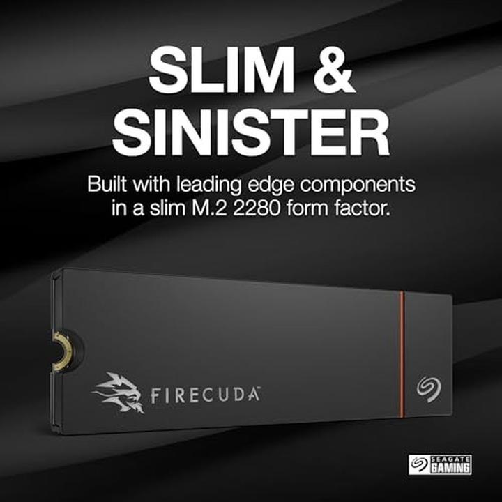 Actual product image Seagate FireCuda 530R with Heatsink (2000 GB, M.2 2280)