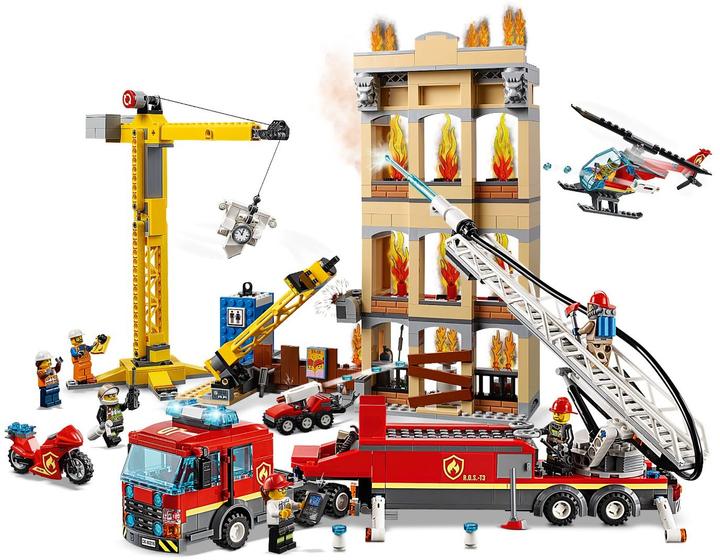 Produktbild LEGO Feuerwehr in der Stadt (60216, LEGO City)