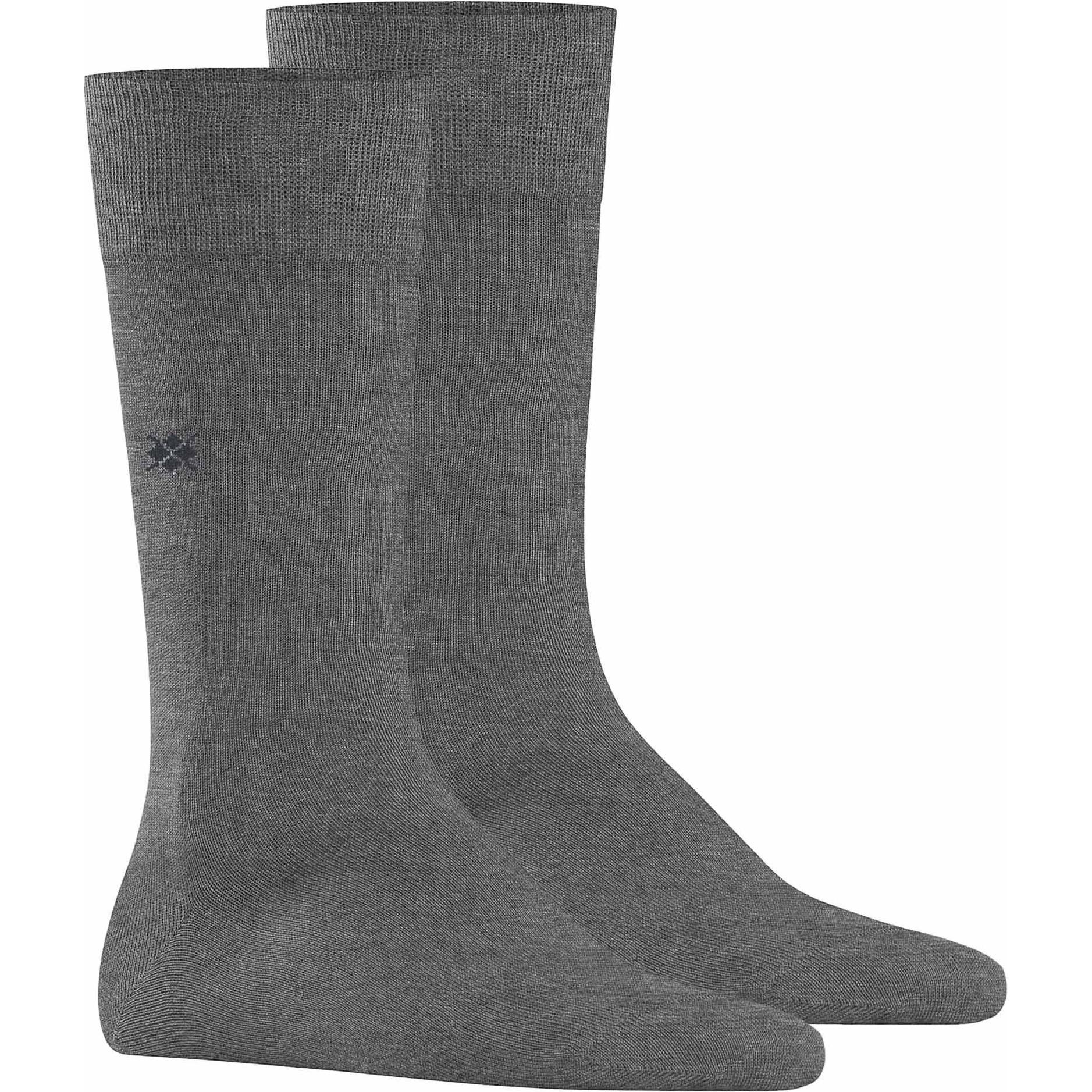 Thumbnail - Burlington, Herren, Socken, Socken Casual Bequem sitzend DUBLIN SO, Grau, (2er Pack, 40 - 46)