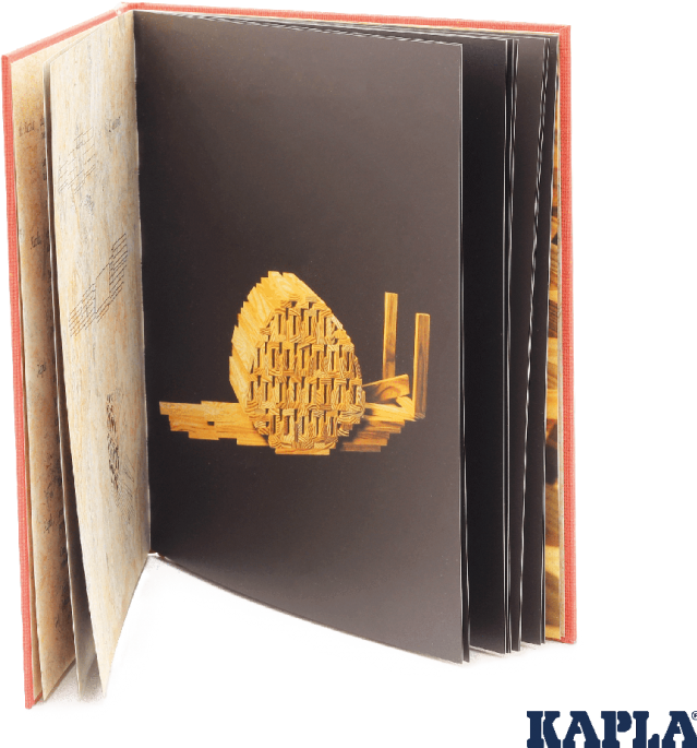 Produktbild Kapla Buch 1 rot