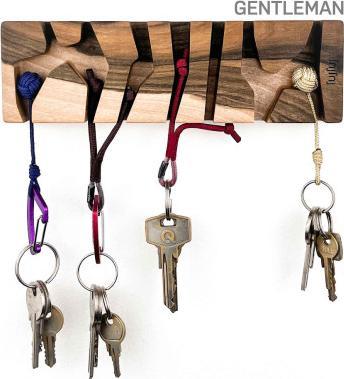 Image du produit Fujfuj Classic Walnut Wood Key Holders