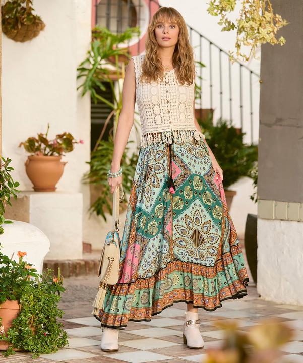 Produktbild Joe Browns Patchwork Midi Skirt (36)