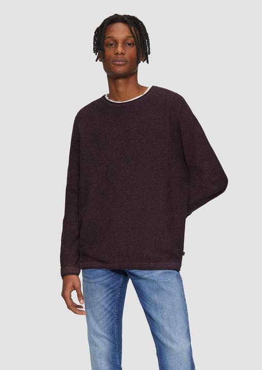 Produktbild S.Oliver Strickpullover Strickpullover aus Melangegarn (XS)