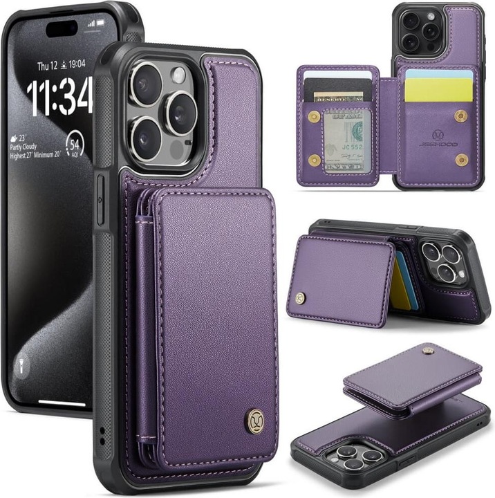 Produktbild Cover-Discount iPhone 16 Pro Max - 2-in-1 Backcover mit Kreditkarten-Etui (Apple iPhone 16 Pro Max)