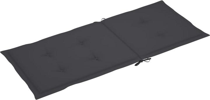 Produktbild vidaXL Gartenstuhlauflage für Hochlehner (120 x 50 cm)