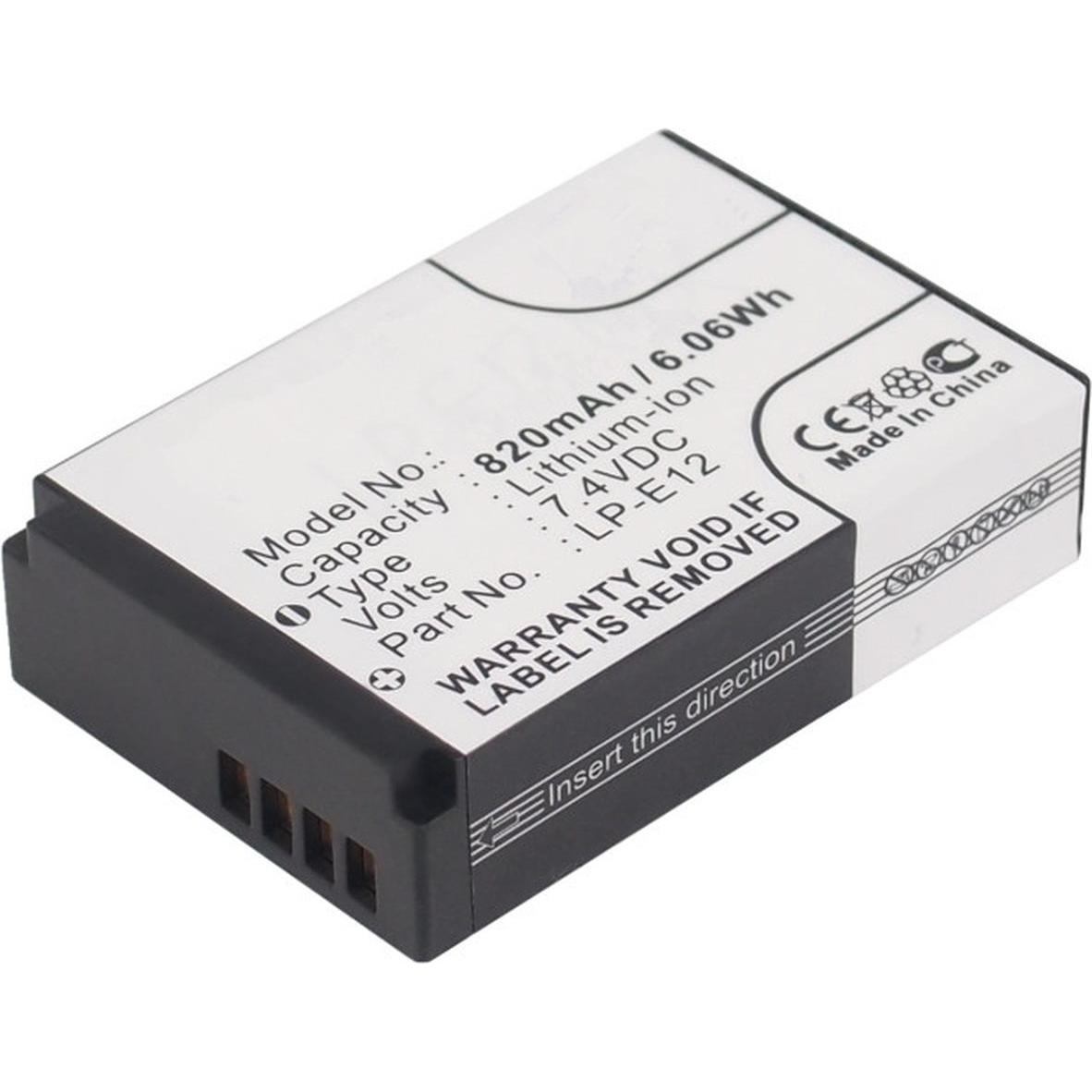 AGI 95655 - 600 mAh - 7,4 V - Lithium-Ion (Li-Ion) (Akku), Kamera Stromversorgung, Schwarz
