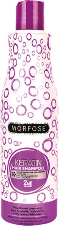 Actual product image Morfose Keratin Haarshampoo 500ml (Liquid shampoo, 500 ml)