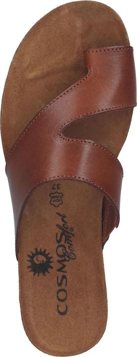Produktbild Cosmos Comfort Bequemer Zehentrenner präsentiert von aus hochwertigem Leder. Mit der gepolsterten Le (38)